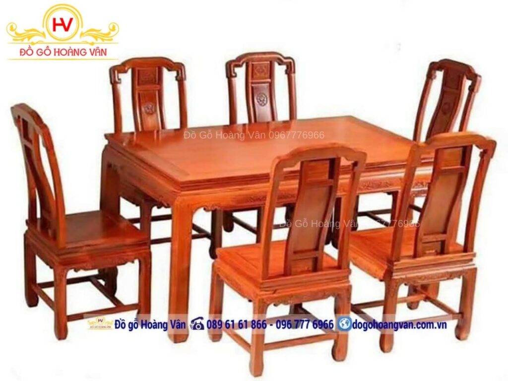5 Lý do bạn nên đầu tư giường ngủ gỗ hương cho phòng ngủ 4 bàn ghế ăn gỗ tự nhiên