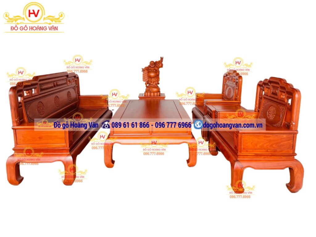 Bàn ghế gỗ phòng khách đẹp
