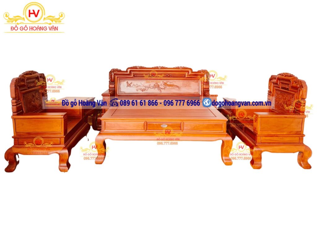 Bàn ghế gỗ phòng khách đẹp