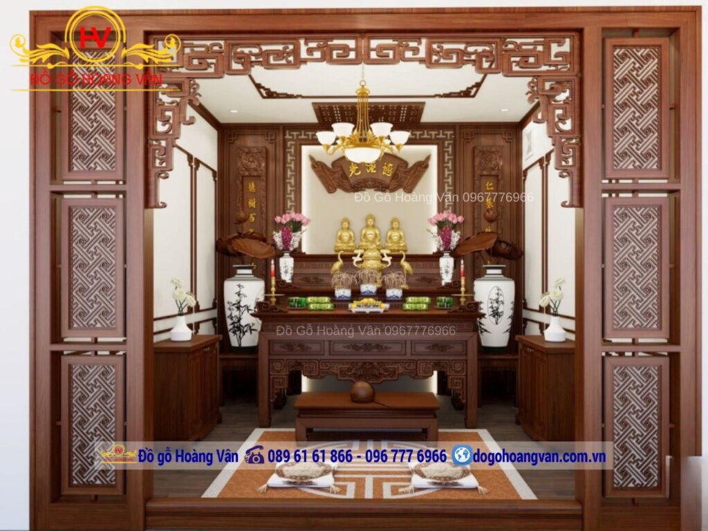 nội thất phòng thờ đẹp