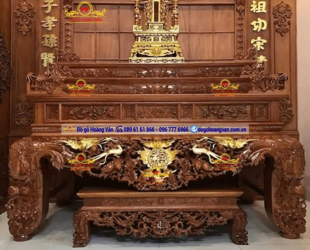 5 Lý do bạn nên đầu tư giường ngủ gỗ hương cho phòng ngủ 4 Xưởng sản xuất đồ thờ uy tín