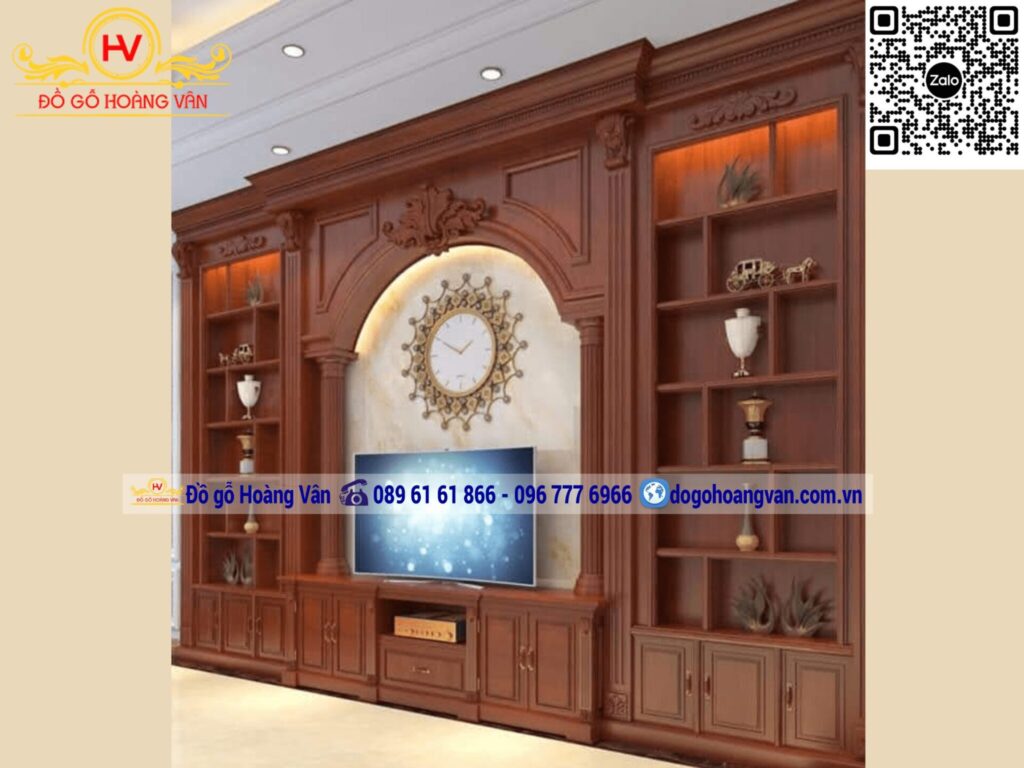 5 Lý do bạn nên đầu tư giường ngủ gỗ hương cho phòng ngủ 3 kệ ngăn phòng khách bằng gỗ