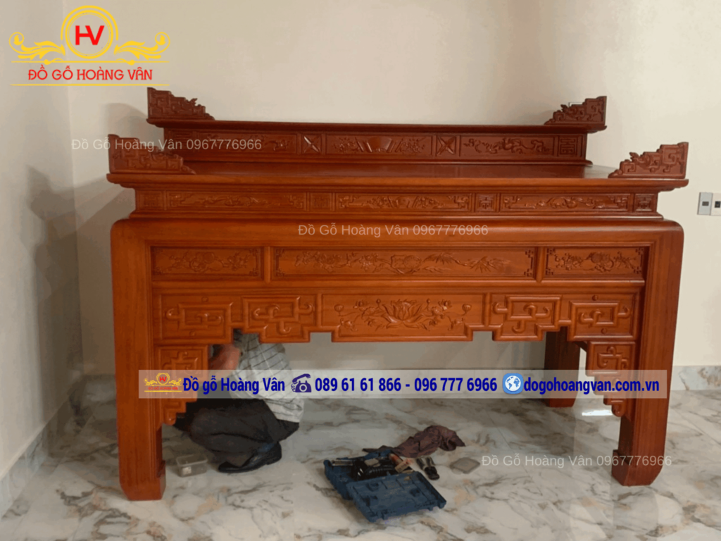 Mẫu án gian thờ đẹp