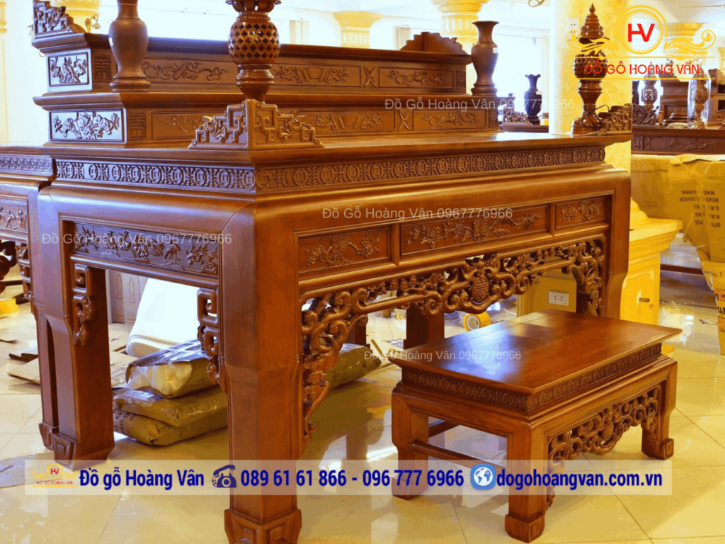 Mẫu án gian thờ đẹp