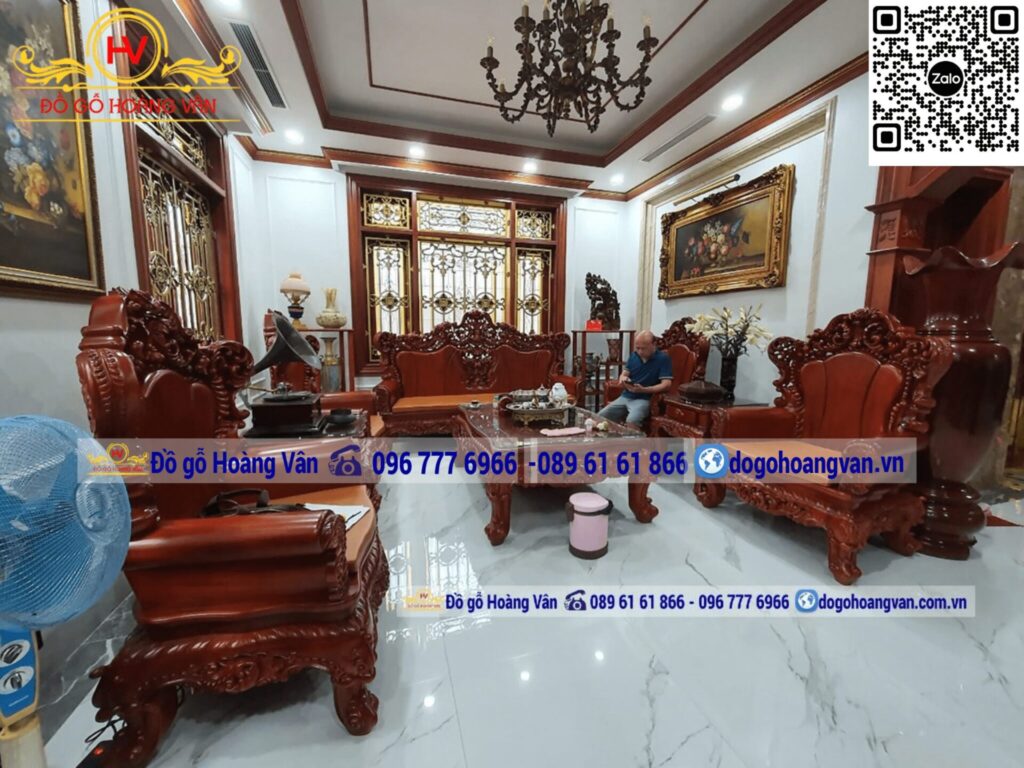 mẫu ghế hoàng gia tân cổ điển