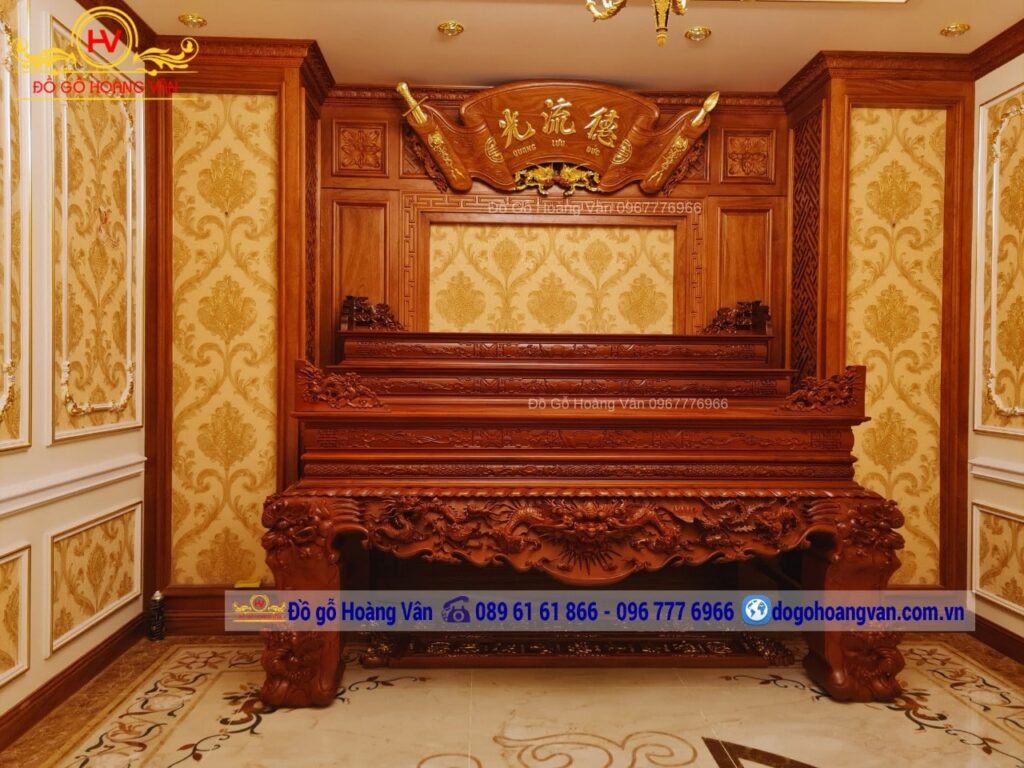 tư vấn, thiết kế combo phòng thờ đẹp