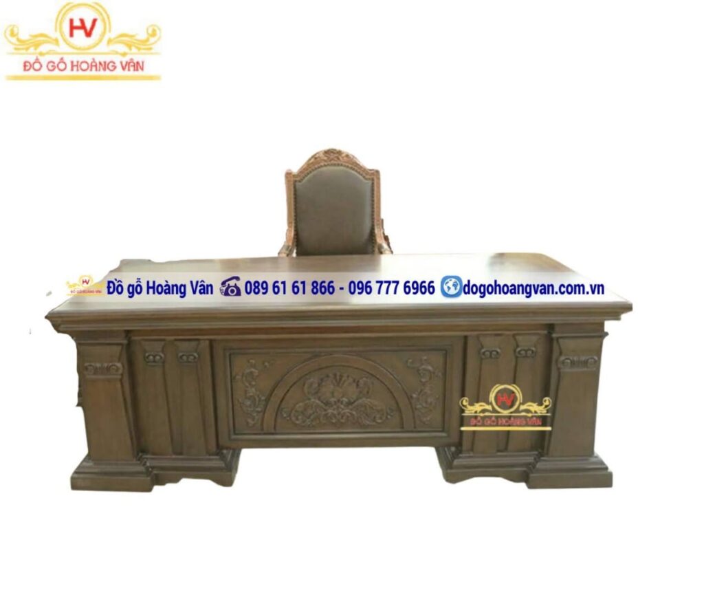 bàn làm việc gỗ tự nhiên cao cấp