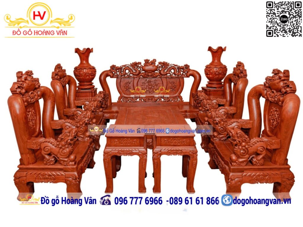 Bàn ghế gỗ hương có đắt không