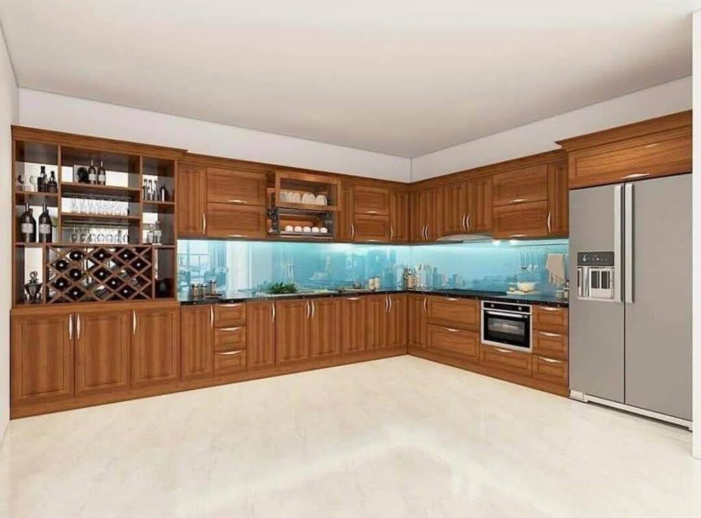 5 Lý do bạn nên đầu tư giường ngủ gỗ hương cho phòng ngủ 2 Nên Làm Tủ Bếp Gỗ Tự Nhiên Hay Gỗ Công Nghiệp?