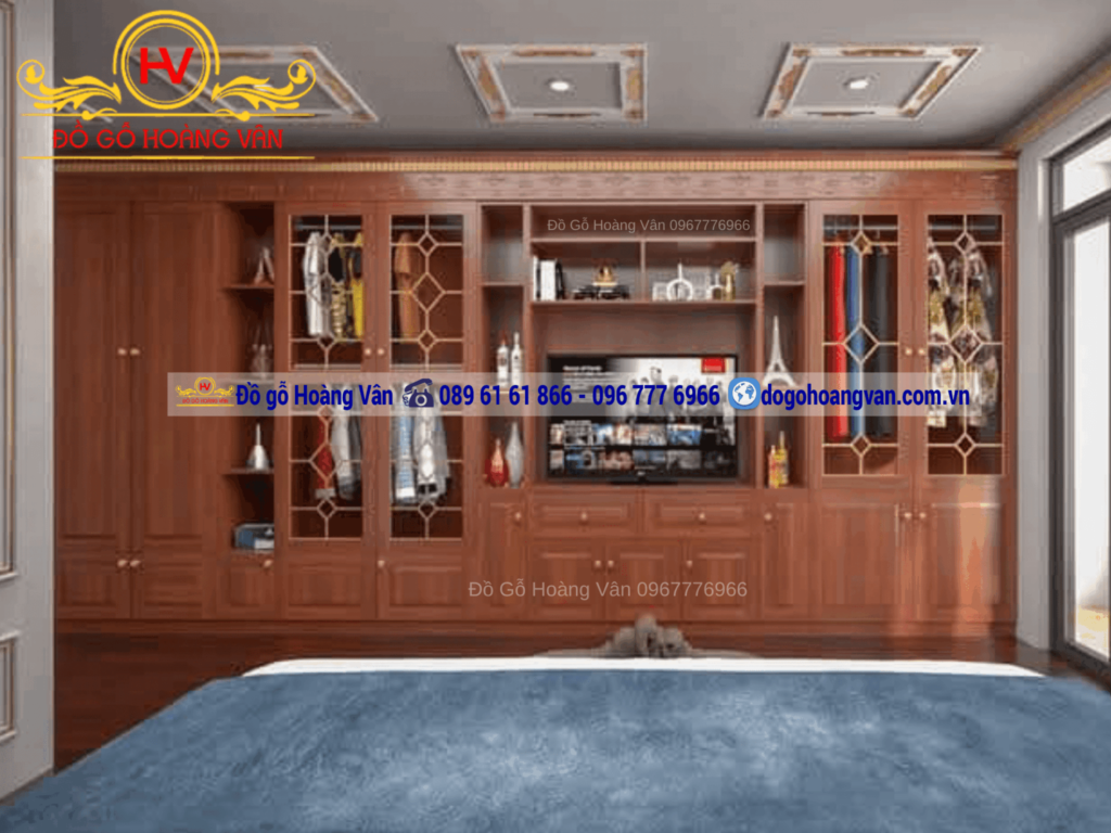 5 Lý do bạn nên đầu tư giường ngủ gỗ hương cho phòng ngủ 8 5 mẫu tủ áo âm tường đẹp