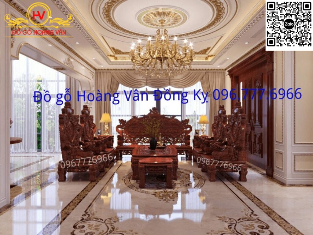 Bí quyết bố trí combo nội thất bằng gỗ hương đẹp và bền cho gia đình bạn