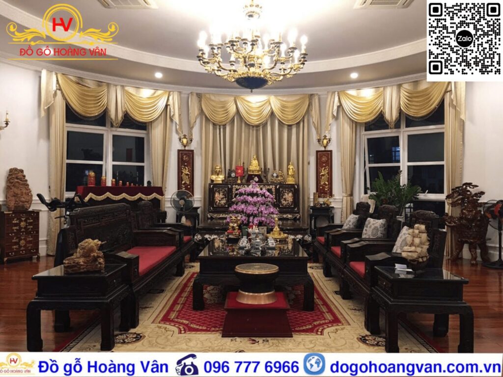 Combo nội thất phòng khách tân cổ điển
