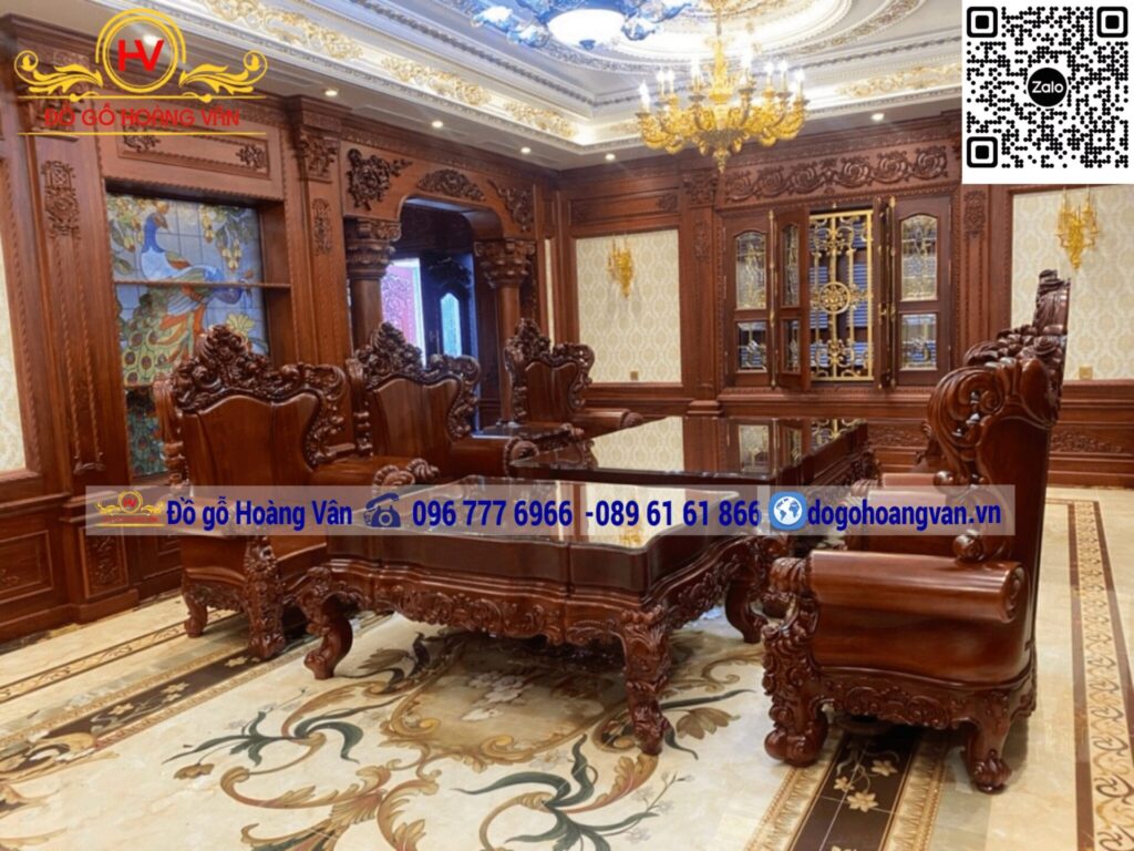 Combo nội thất phòng khách tân cổ điển