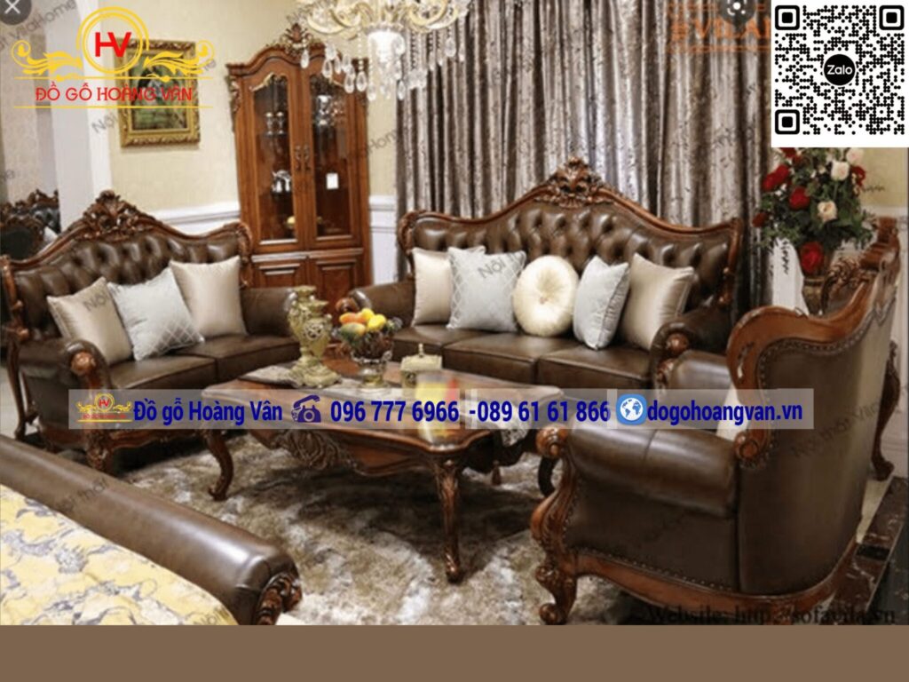 Combo nội thất phòng khách tân cổ điển
