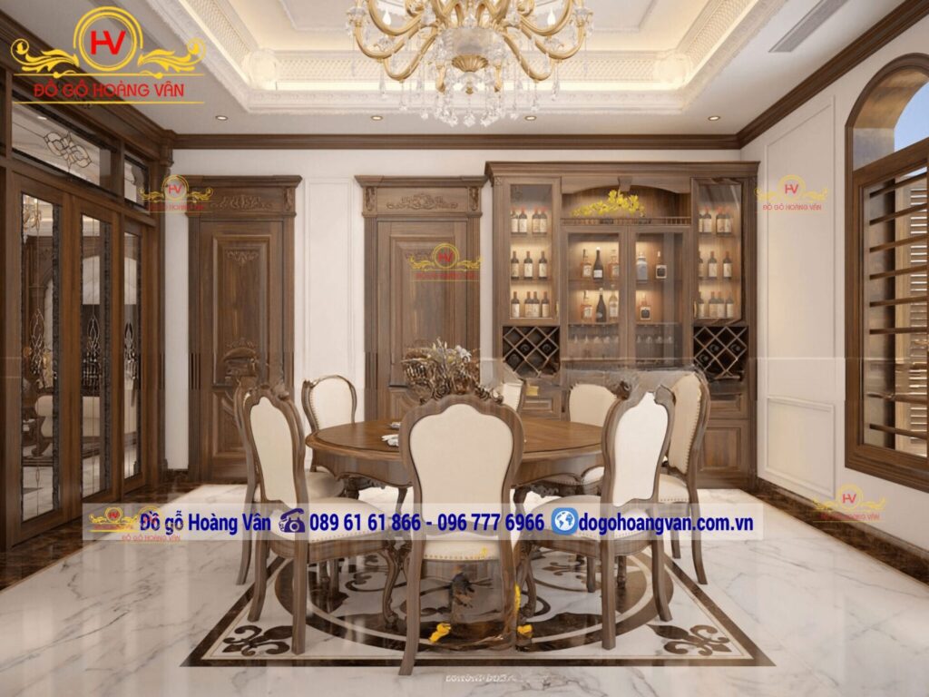 mẫu tủ rượu gỗ tự nhiên mới nhất