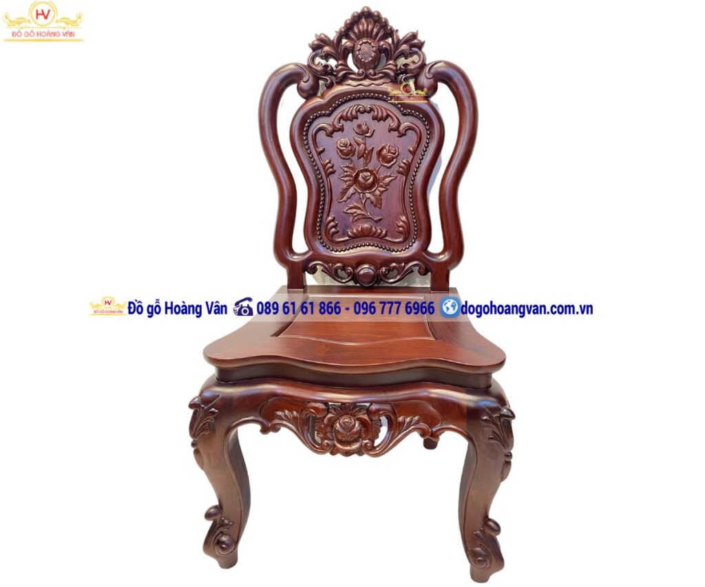 Bàn ghế ăn hồng hạt gỗ cẩm lai Lào