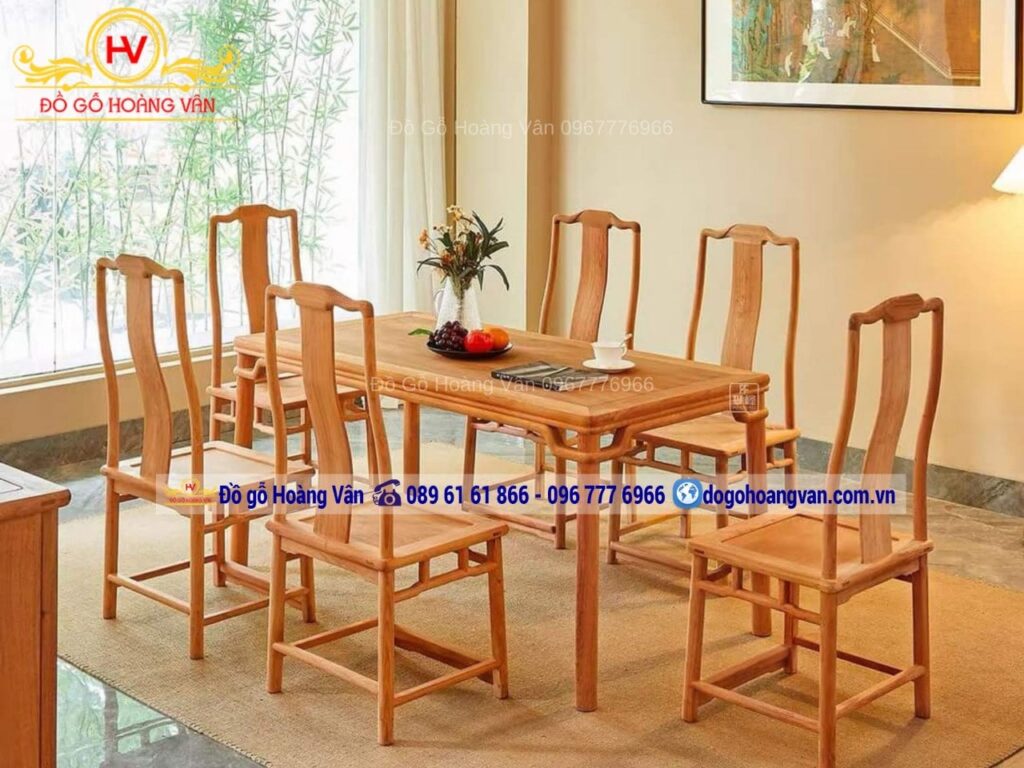 Top 10 mẫu bàn ghế gỗ cao cấp giúp không gian thêm phần sang trọng đẳng cấp