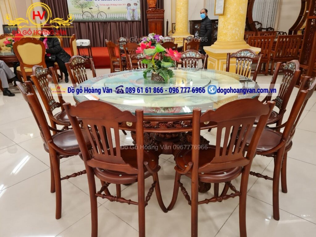 Top 10 mẫu bàn ghế gỗ cao cấp giúp không gian thêm phần sang trọng đẳng cấp
