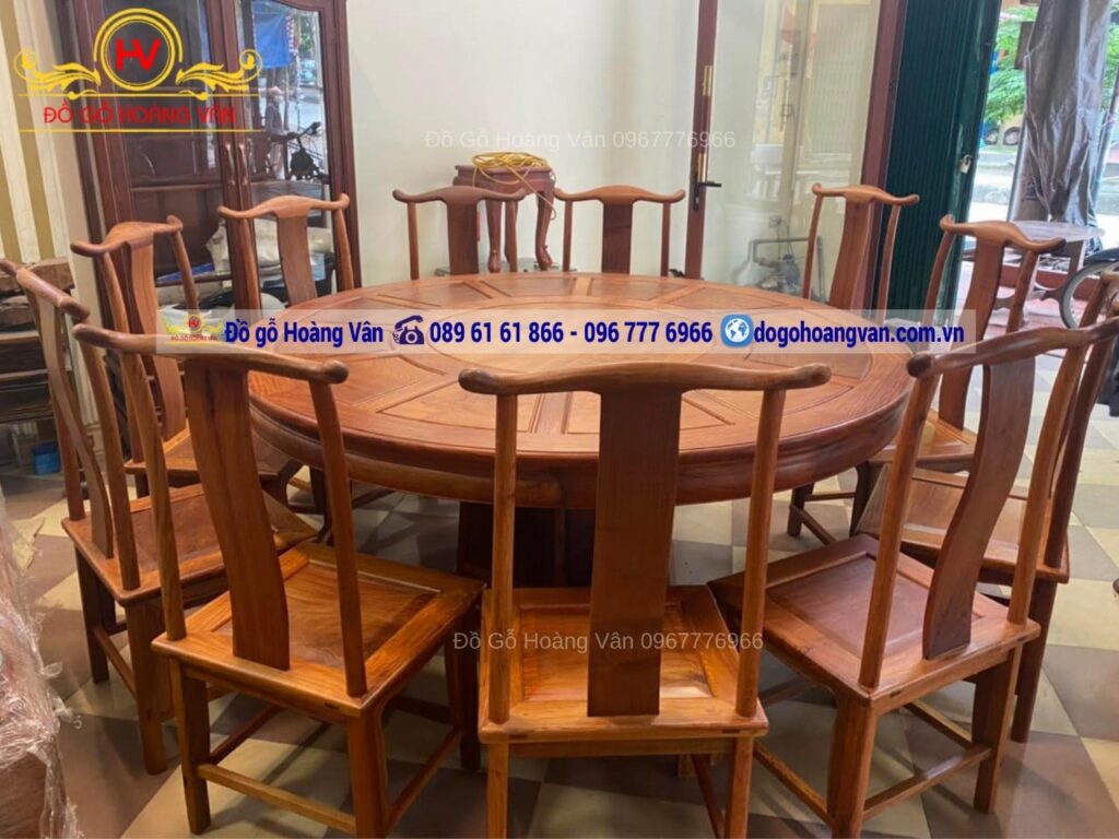 Top 10 mẫu bàn ghế gỗ cao cấp giúp không gian thêm phần sang trọng đẳng cấp