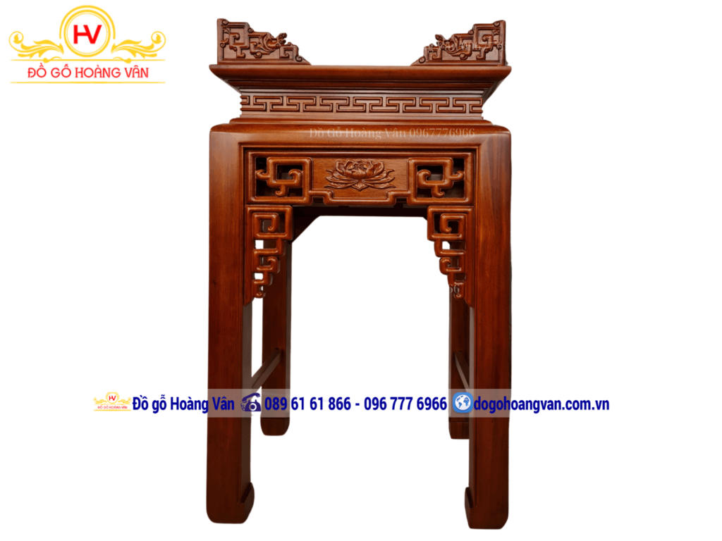 Cách chọn bàn thờ gỗ tự nhiên phù hợp mang lại tài lộc và bình an