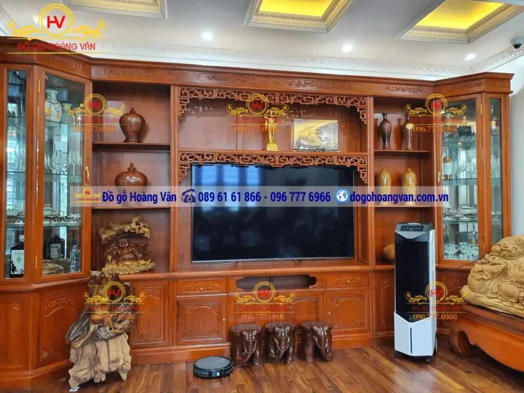 Tại sao nên đặt làm tủ rượu gỗ theo yêu cầu?