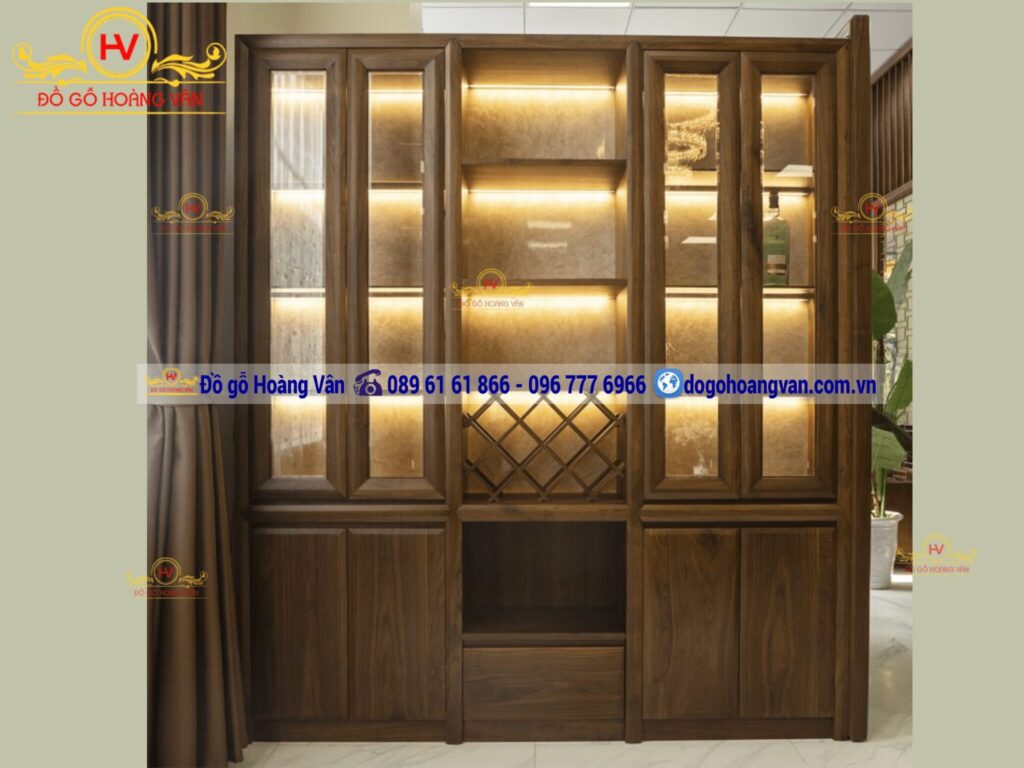 Tại sao nên đặt làm tủ rượu gỗ theo yêu cầu?