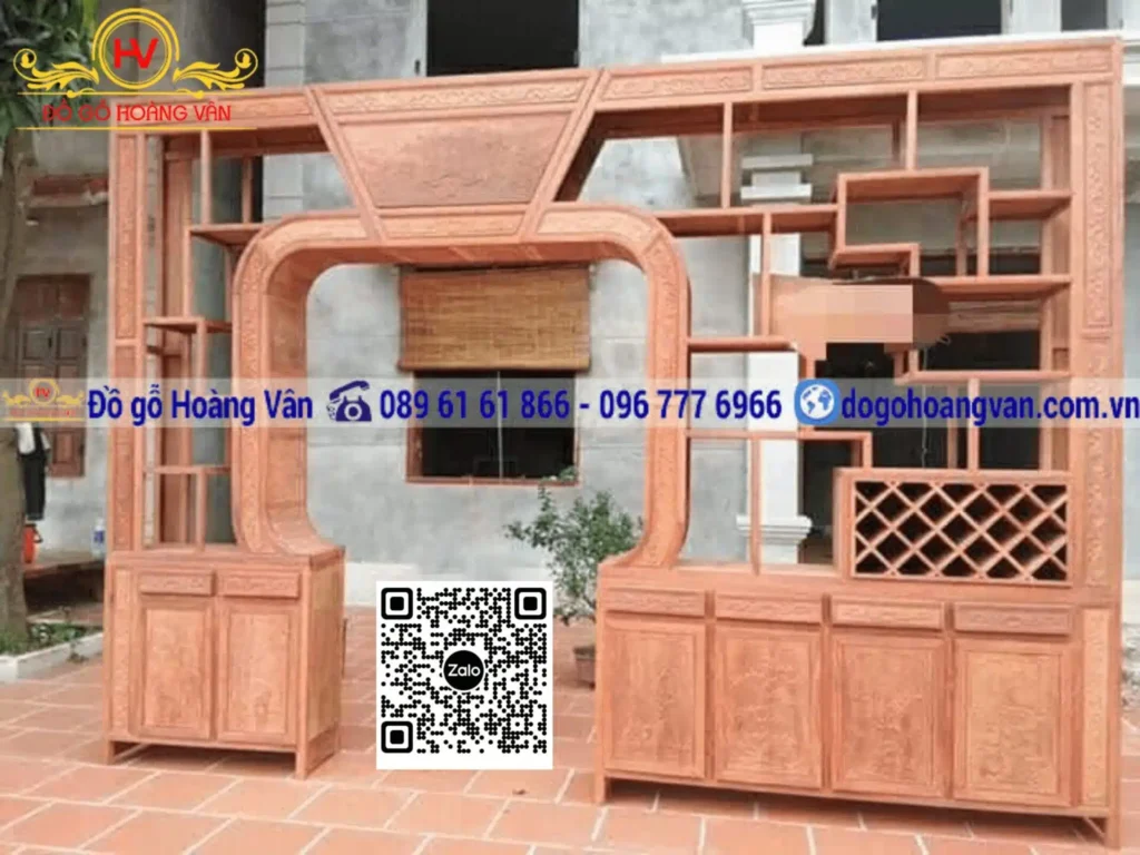 Kinh nghiệm chọn tủ rượu gỗ tự nhiên theo phong cách nội thất của bạn