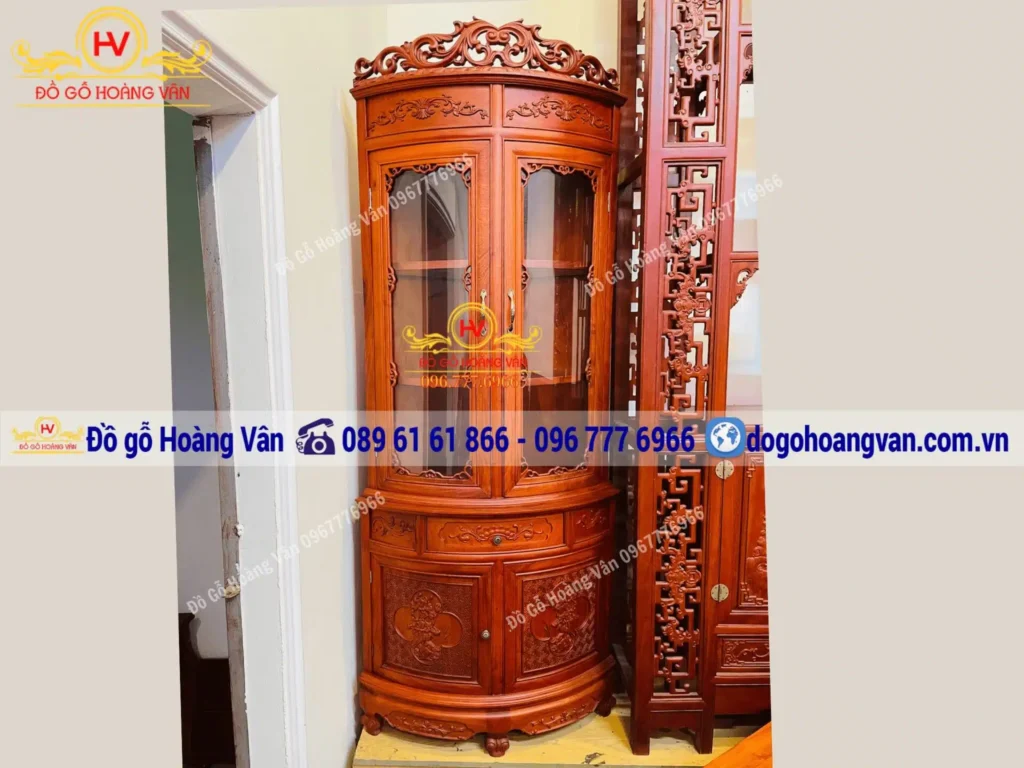 Lựa chọn xưởng sản xuất tủ rượu gỗ tự nhiên uy tín nhất hiện nay