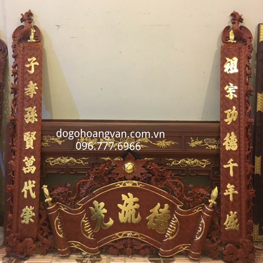 [Tổng hợp] các mẫu hoành phi câu đối đẹp được săn đón nhiều nhất hiện nay