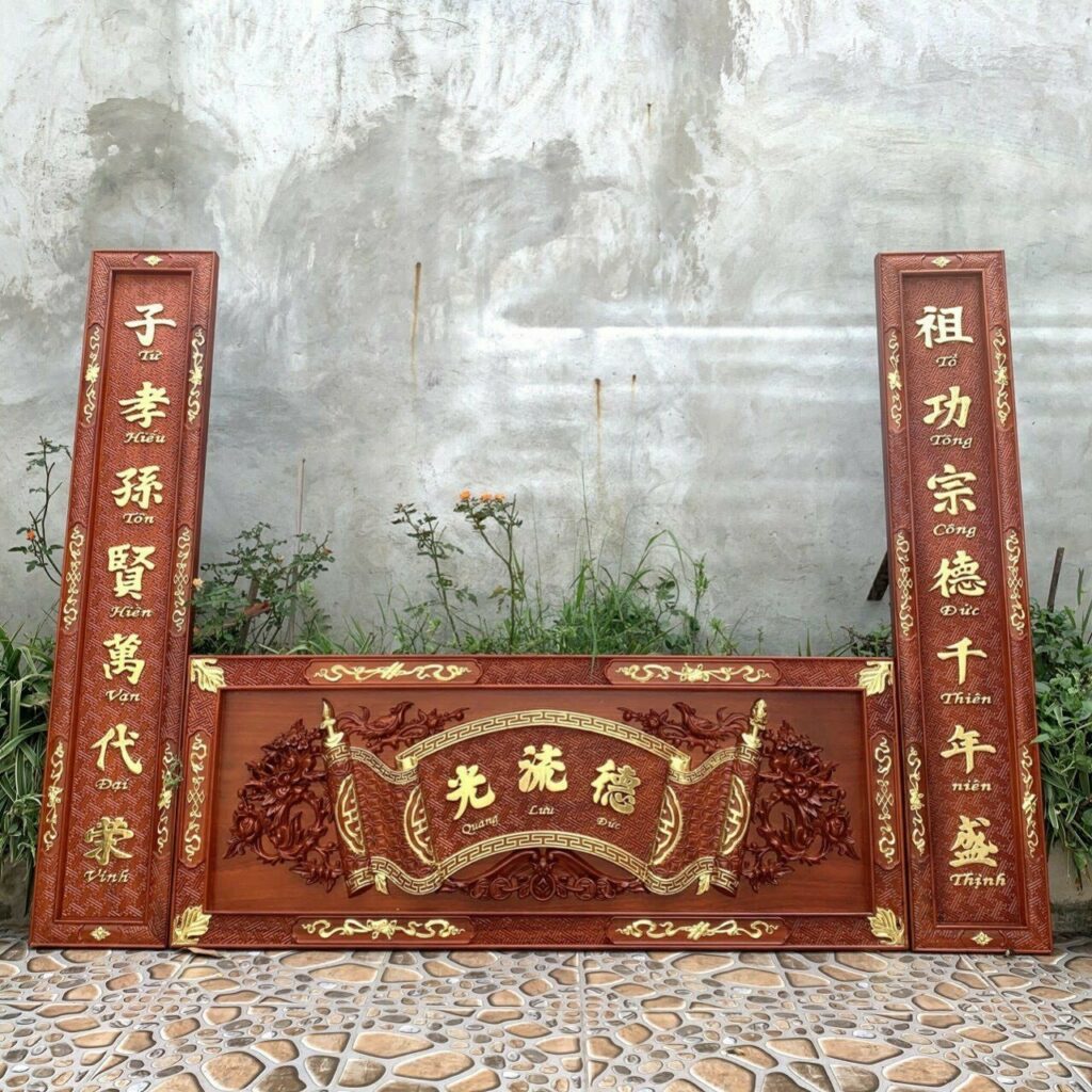 [Tổng hợp] các mẫu hoành phi câu đối đẹp được săn đón nhiều nhất hiện nay