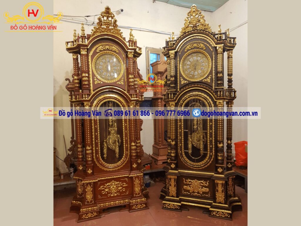  các mẫu đồng hồ cây gỗ hương HOT nhất hiện nay